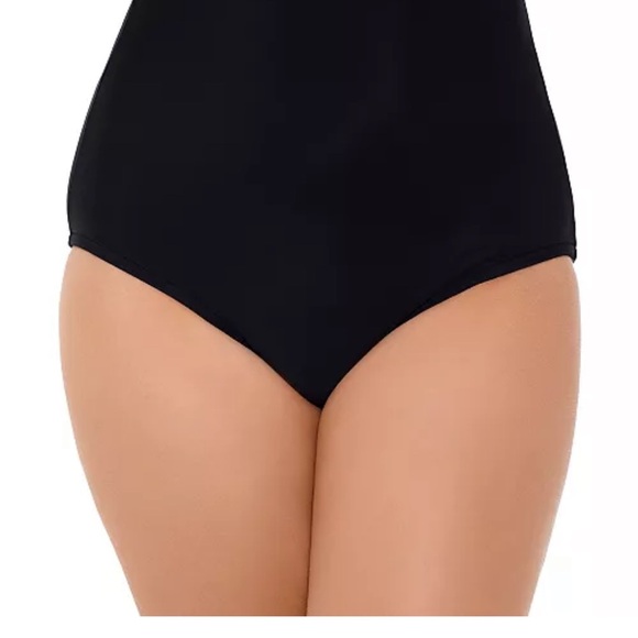 NWT Swim Solutions Ultra High-Waist Swim Bottoms size 8 - Picture 1 of 6
